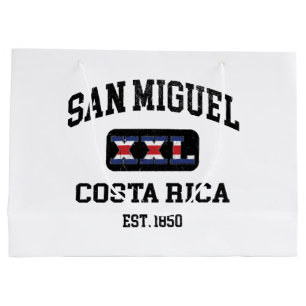 San Miguel, Costa Rica - XXL Athletic Large Gift Bag