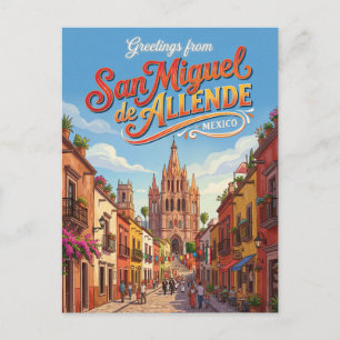 San Miguel de Allende, Mexico Postcard
