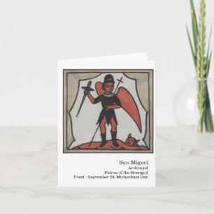 San Miguel Santo Card