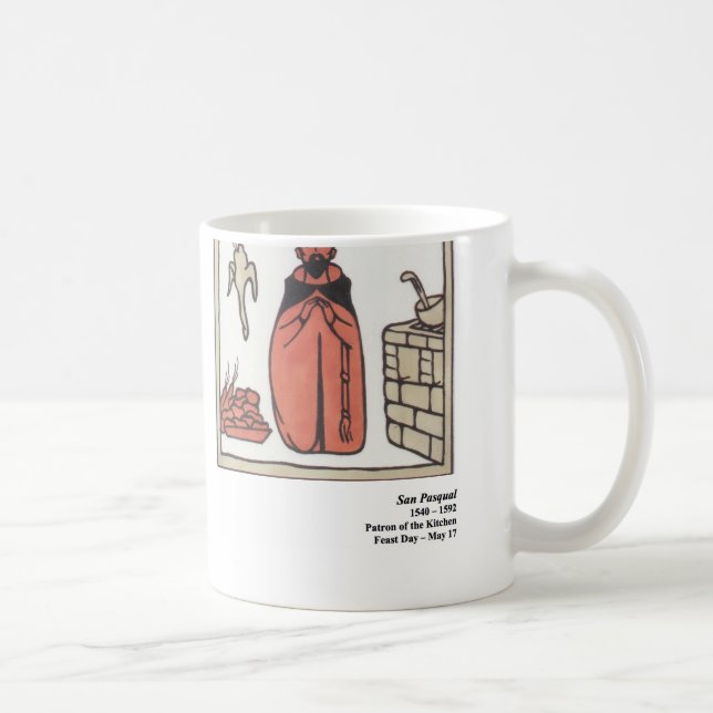 San Pasqual Santo Mug (Right)
