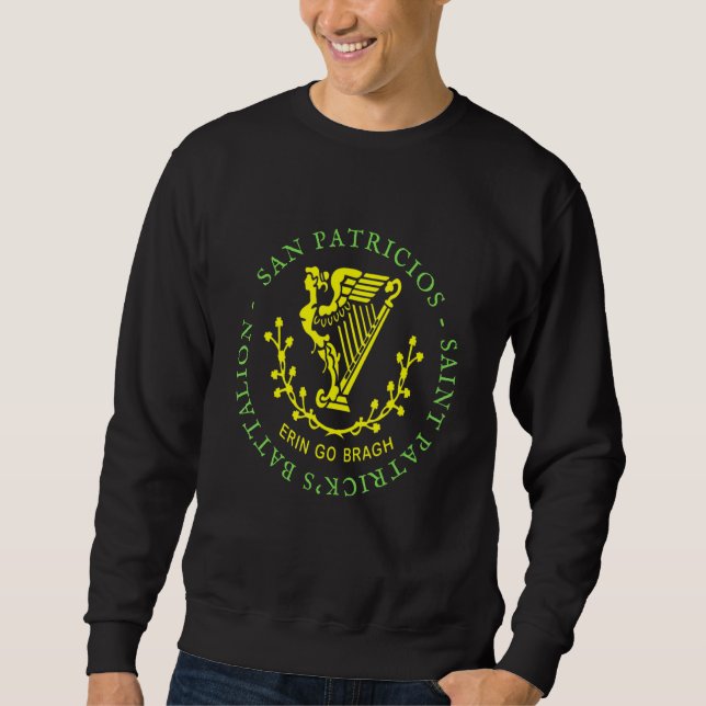 San Patricios Saint Patrick's Battalion Sweatshirt (Front)