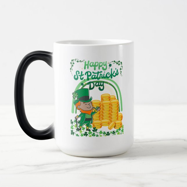 SAN PATRICKS DAY  MAGIC MUG (Left)