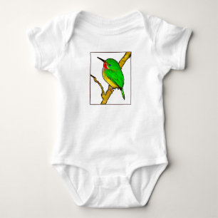 San Pedrito Puerto Rican Bird Baby Bodysuit