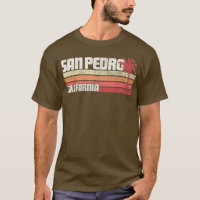San Pedro California CA Vintage 70s 80s Gift Beach