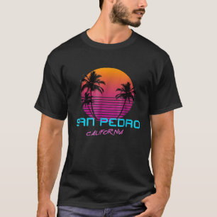 San Pedro California Retro 80s Shirt