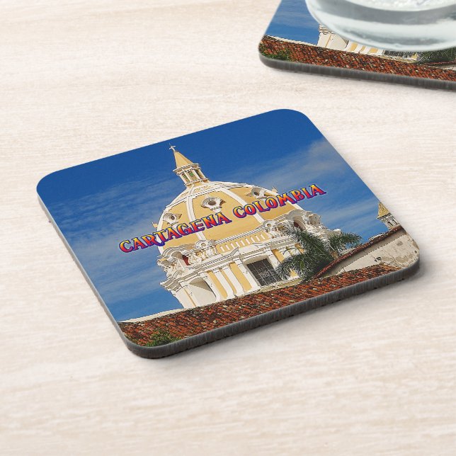 San Pedro Cathedral Cartagena Coasters (Left Side)