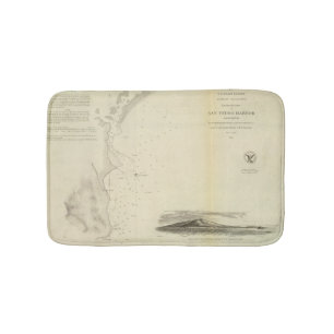 San Pedro Harbour, Calif Bath Mat