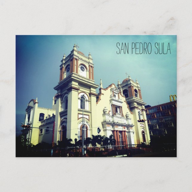 san pedro sula honduras postcard (Front)