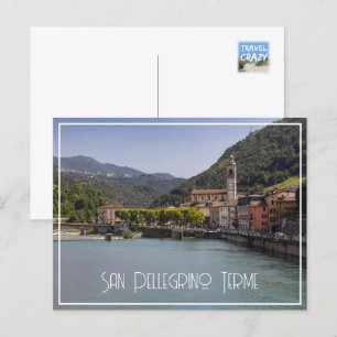 San Pellegrino Terme, Lombardy, Italy Postcard