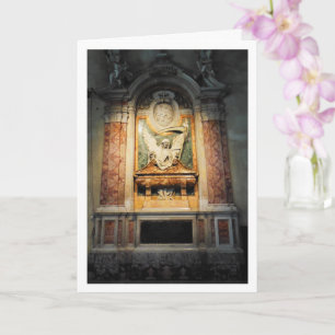 San Pietro in Vincoli, Grim Reaper Portrait, Rome Card
