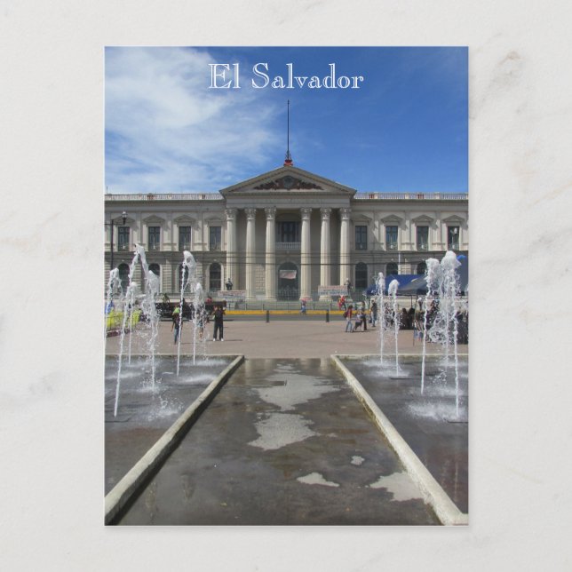 san salvador palace postcard (Front)