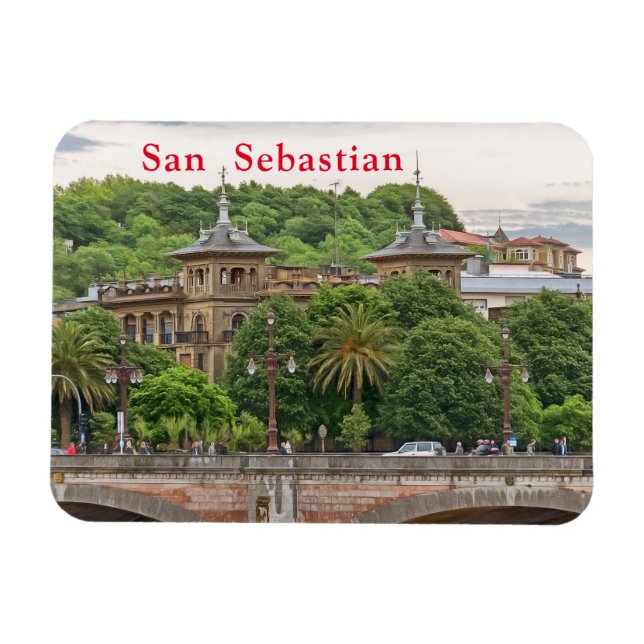 San Sebastian. #22.   Magnet (Horizontal)