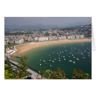 San Sebastian, Espagne. La ville basque de San