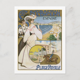 San Sebastian Espagne Postcard