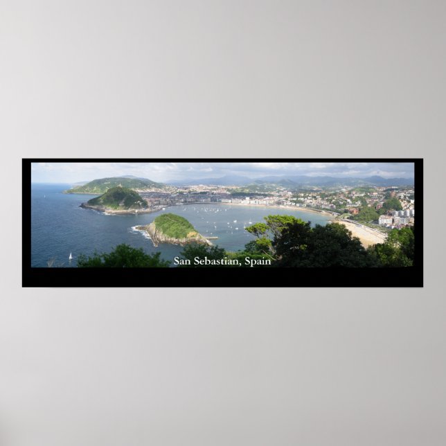 San Sebastian, Spain Poster (Front)
