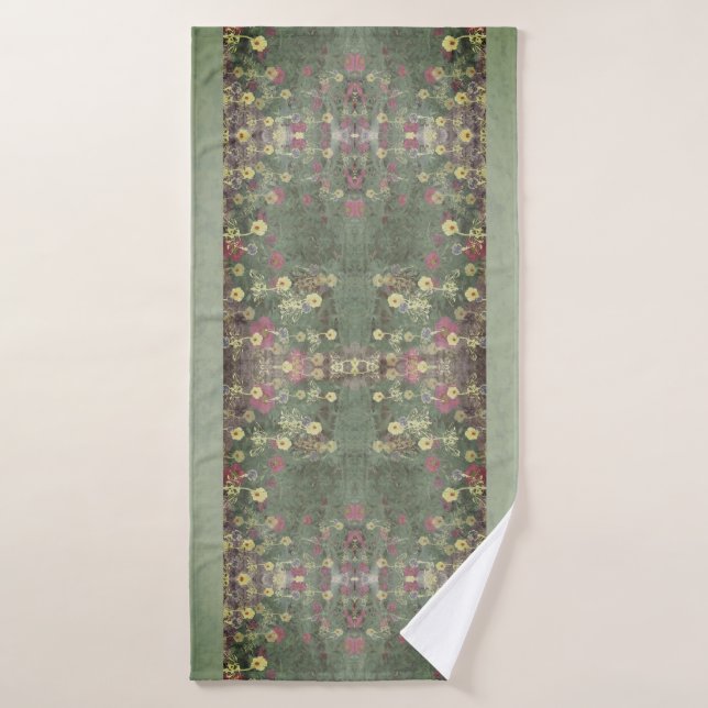 San Telmo Italian Renaissance Garden Bath Towel Set (Bath Towel)
