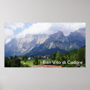 San Vito di Cadore Italy Poster