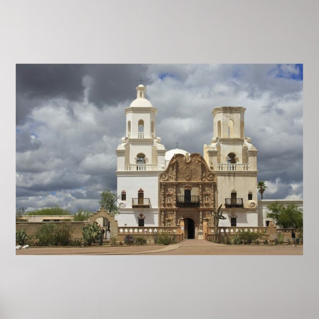 San Xavier Mission Poster (Front)