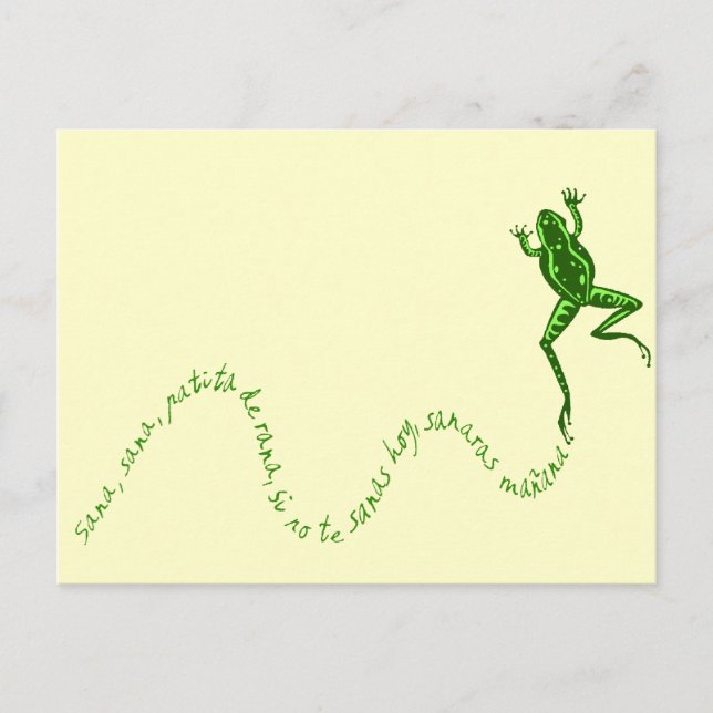 Sana rana postcard (Front)