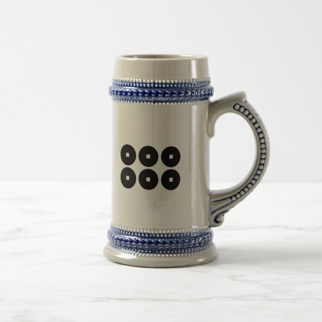 Sanada rokumen beer stein (Right)