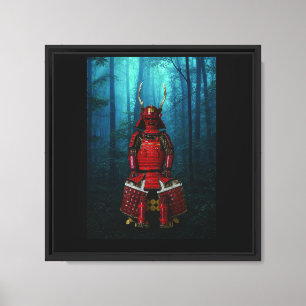 Sanada Yukimura Armour Canvas 12x12 Print
