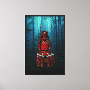 Sanada Yukimura Armour Canvas 24x36 Print