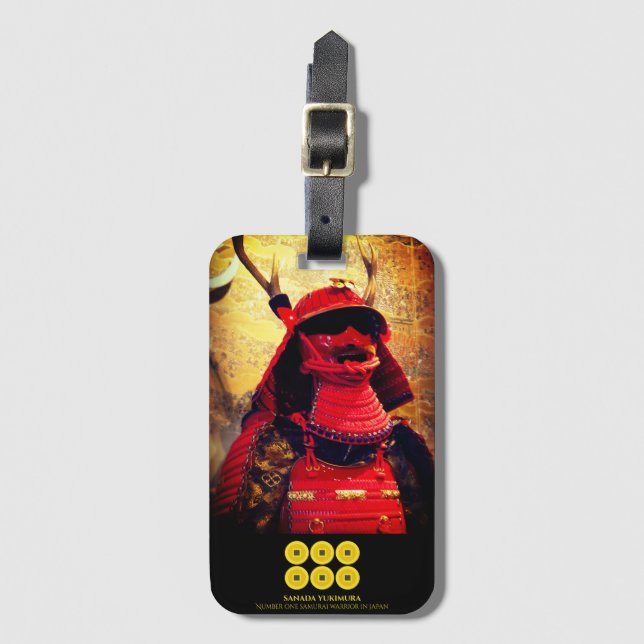 SANADA YUKIMURA LUGGAGE TAG (Front Vertical)