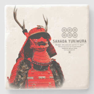 SANADA YUKIMURA (Red ver.) ストーンコースター Stone Coaster