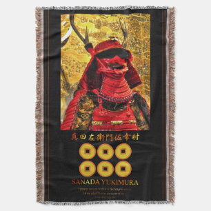 SANADA YUKIMURA THROW BLANKET