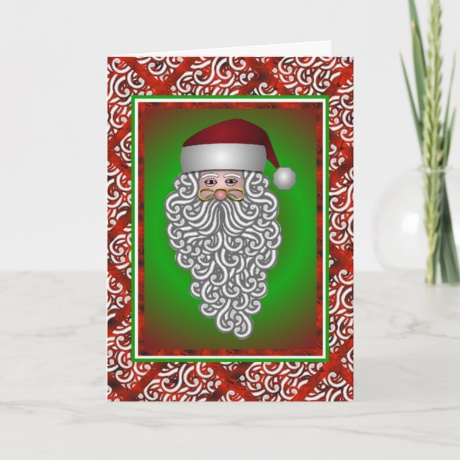 Sanata Clause Holiday Card (Front)