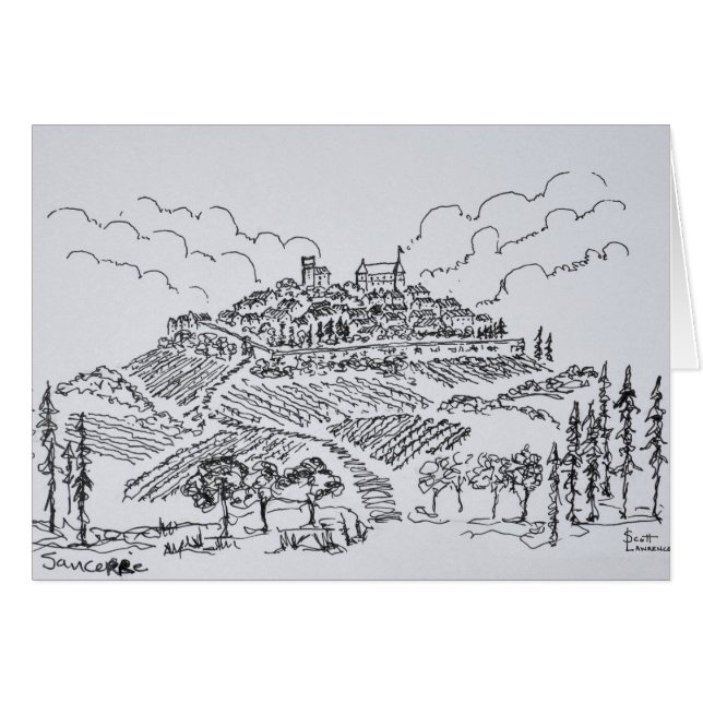 Sancerre Vineyards | Loire Valley, France (Front Horizontal)