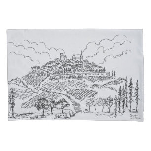 Sancerre Vineyards   Loire Valley, France Pillowcase