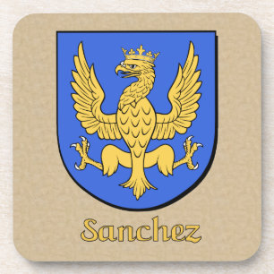 Sanchez Family Shield Coaster