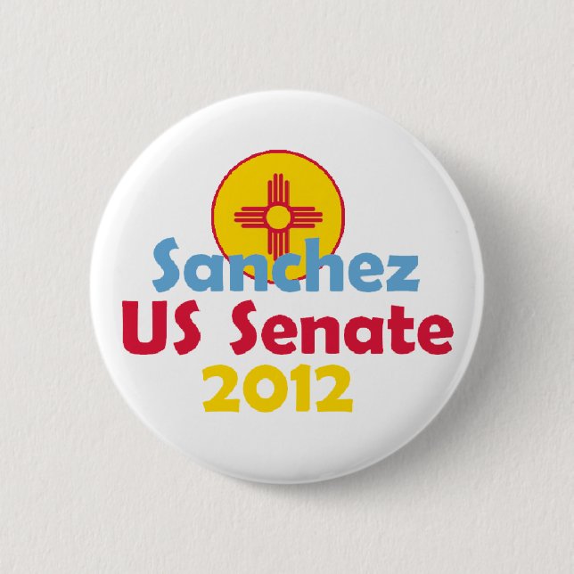 Sanchez Senate Button (Front)
