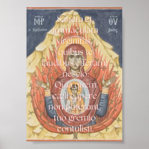 Sancta et Immaculata Print