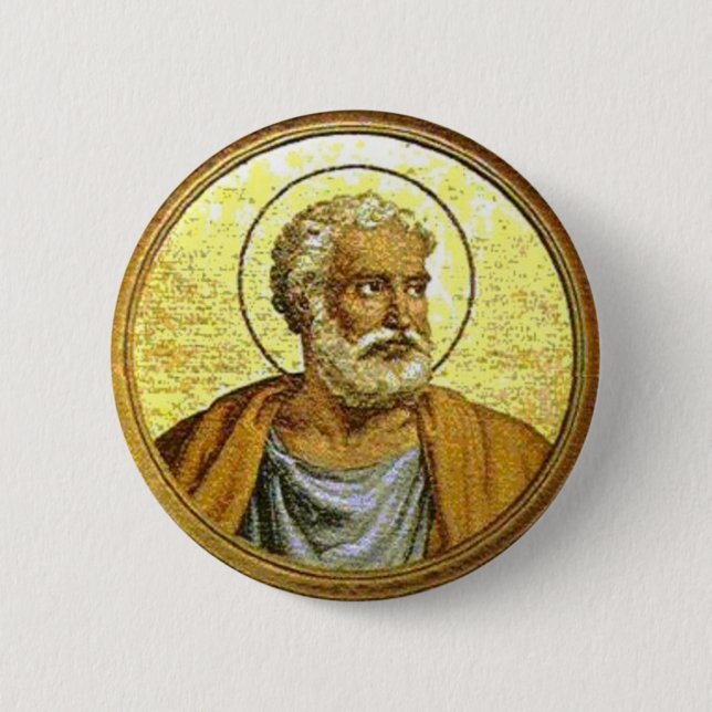 Sancti Petri Apostoli Boto 2 Inch Round Button (Front)