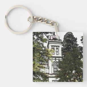 Sanctuary Amongst the Trees Keychain