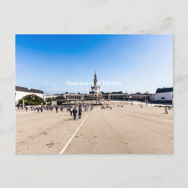 Sanctuary of Fátima Postcard (Front)