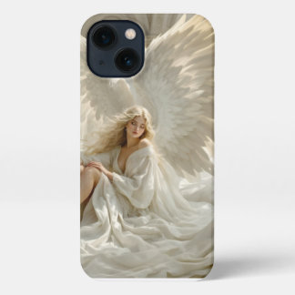 Sanctum of Wings – Angel in the Halls of Light	 iPhone 13 Case