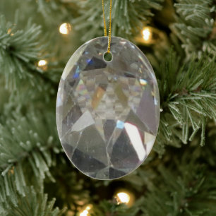 Sancy Diamond – Diamant Ceramic Ornament