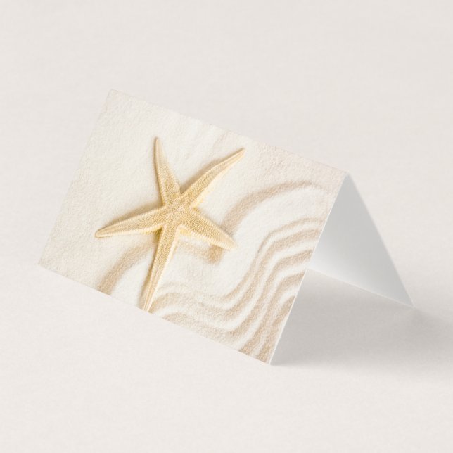 Sand and a Starfish natural neutral colour (Front)