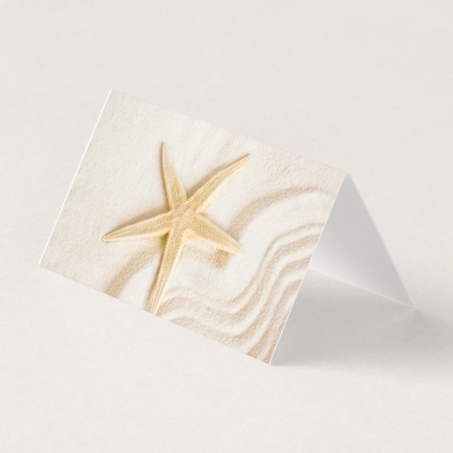 Sand and a Starfish natural neutral colour  (Front)