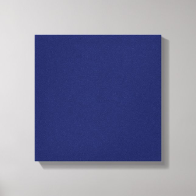 SAND AND BEACH SOLID DARK NAVY BLUE BACKGROUND WAL CANVAS PRINT (Front)