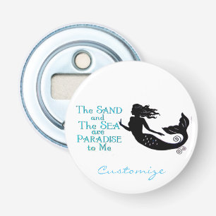 Sand and Sea Beach Mermaid Thunder_Cove Bottle Opener