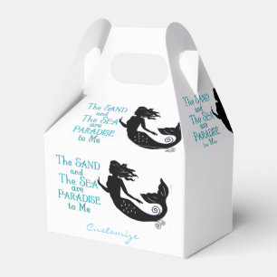 Sand and Sea Beach Mermaid Thunder_Cove Favor Box