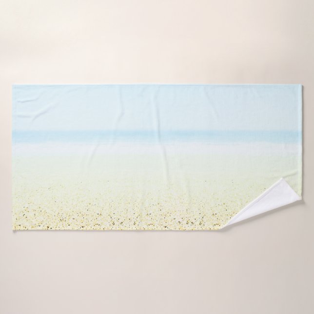 Sand and Sea Calm Coastal Bath Towel Set (Bath Towel)