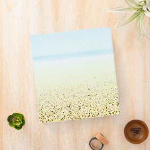 Sand and Sea Calm Coastal Binder