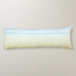 Sand and Sea Calm Coastal Body Pillow