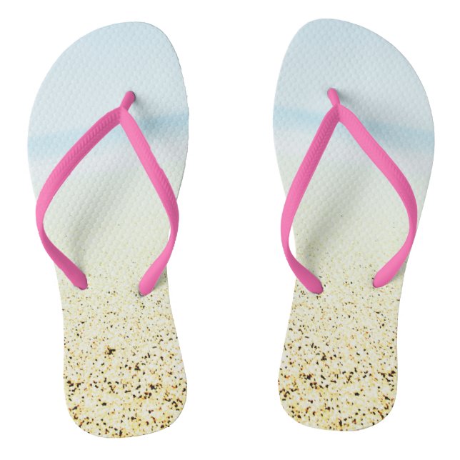 Sand and Sea Calm Coastal Flip Flops (Footbed)