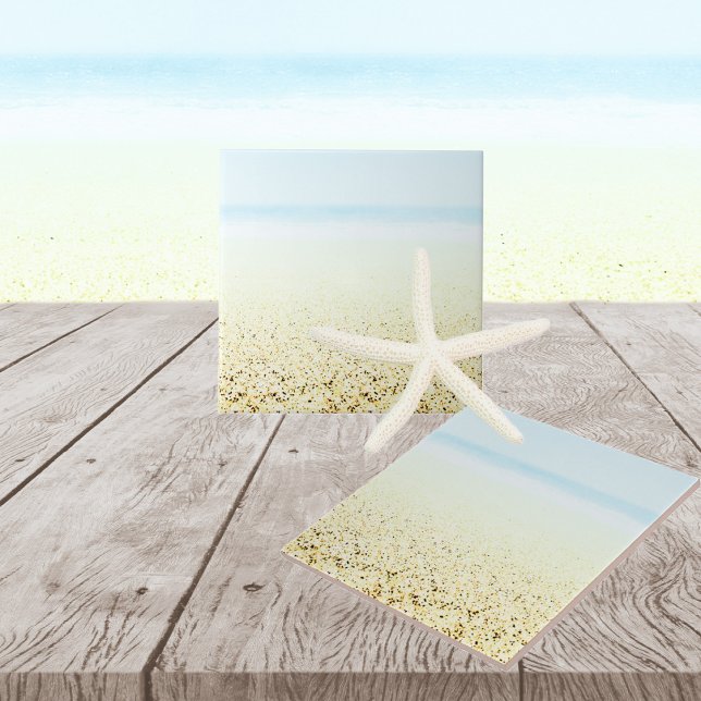 Sand and Sea Calm Coastal Tile (Creator Uploaded)